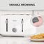 Breville Obliq 4S Toaster White & Silver Image 6 of 8